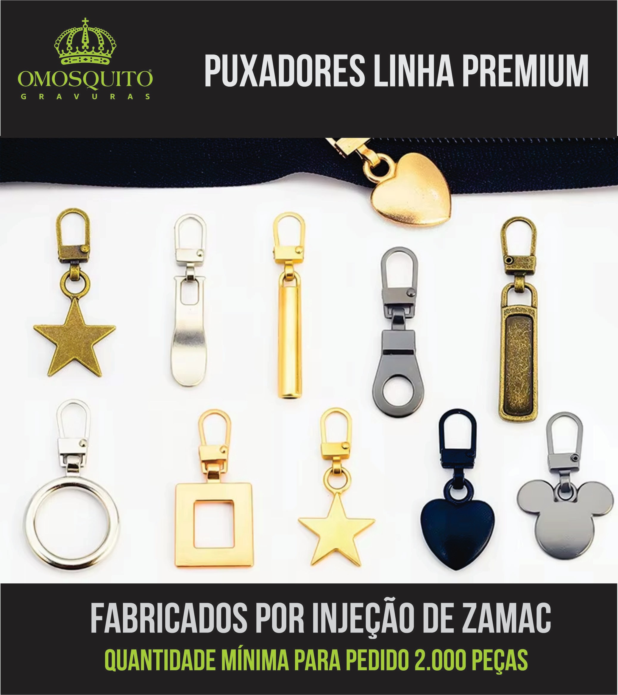 Fivela Aliance em Zamac